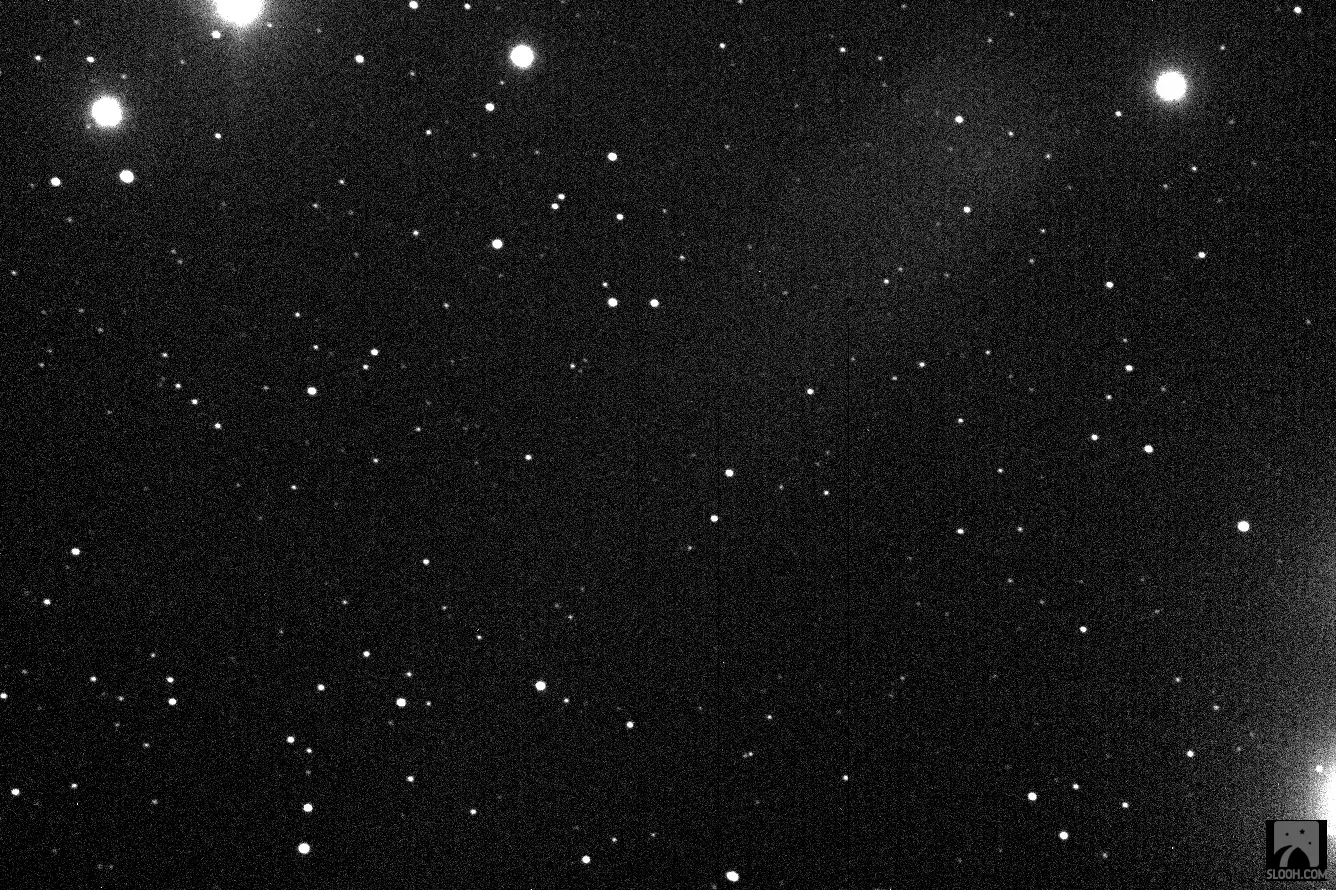 A wide field of stars with a handful of bright ones: the Hyades cluster (Caldwell 41) in Taurus.